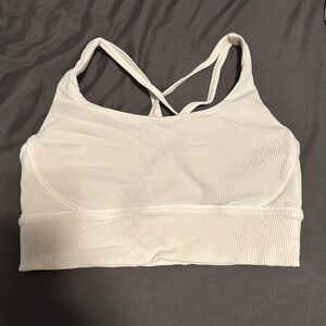 Rare Lululemon ribbed energy bra long